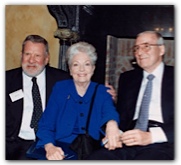 Bill Hobby with Ann Richards & Lloyd Bentsen, May 2000. Courtesy of the Hobby family.